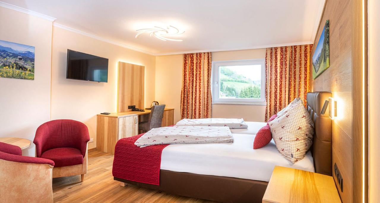 Hotel Schneeberger Niederau Bagian luar foto