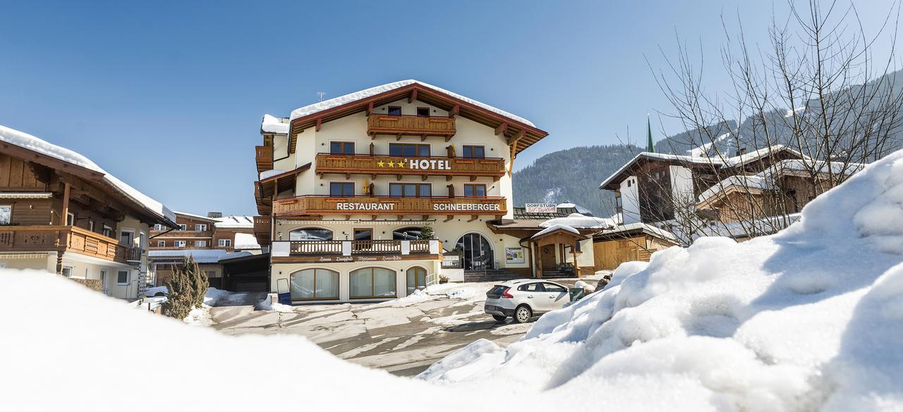 Hotel Schneeberger Niederau Bagian luar foto